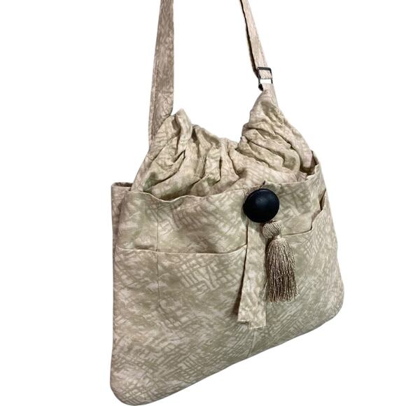 Brenda Bishop Designs Custom Designed Fabric Handbag Boho Style - Picture 2 of 10